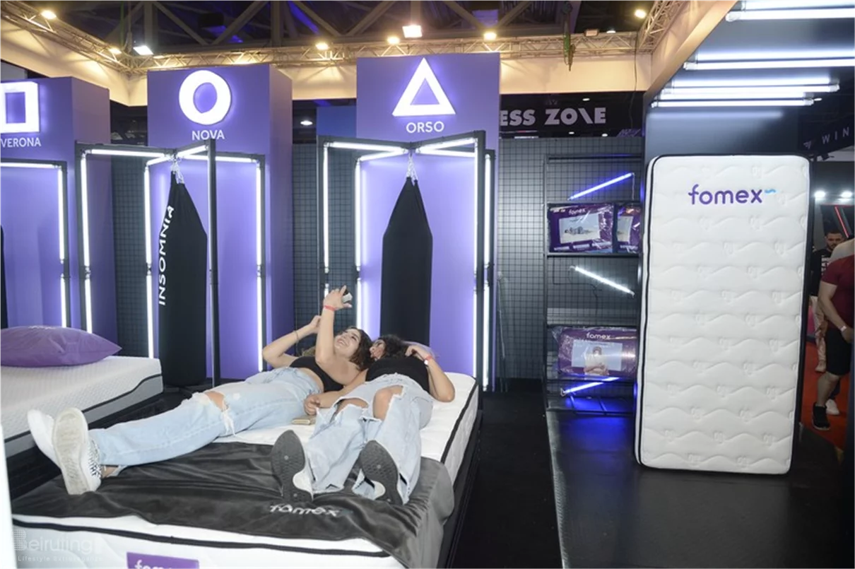 Fomex Mattress at Beirut Sports Festival